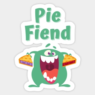 Pie Fiend Sticker